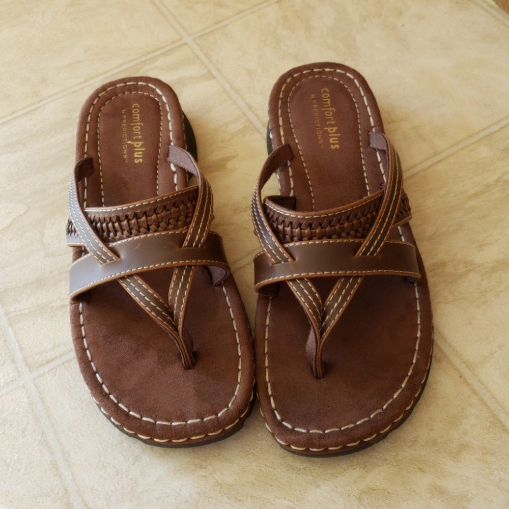 Leather Strappy Sandals